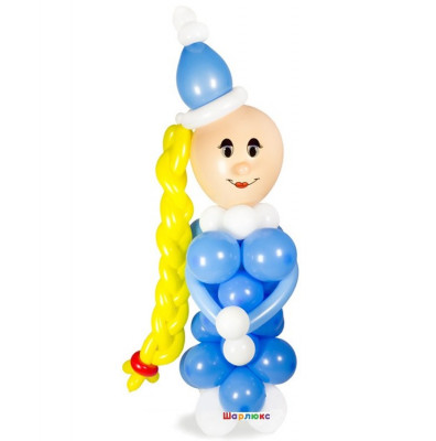Фигура из шаров Снегурочка