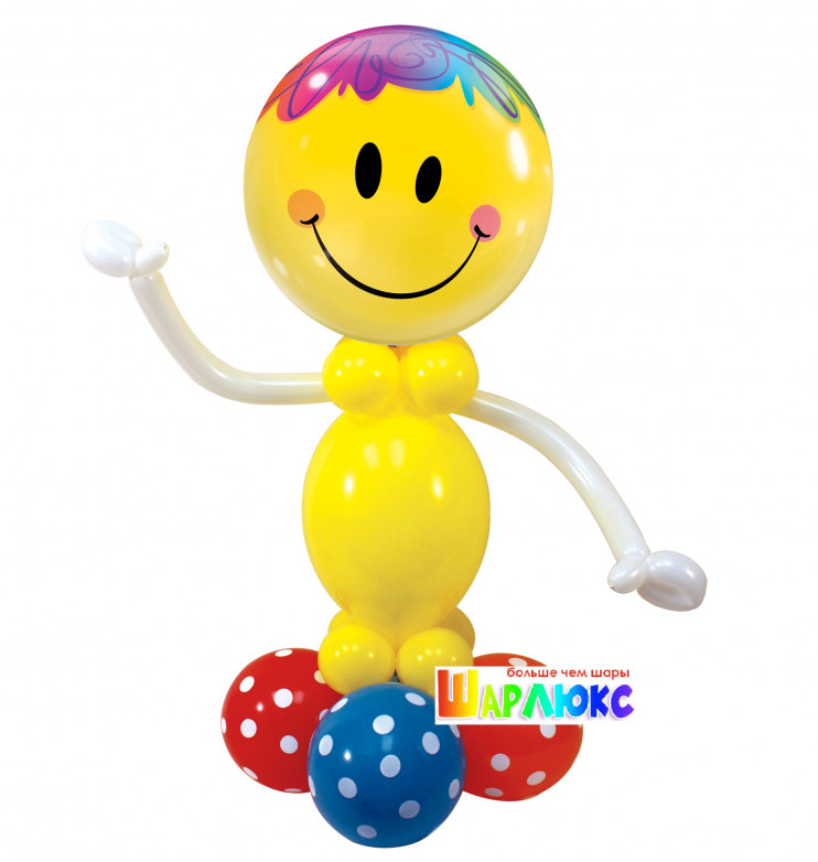 Фигура из шаров Смайлик