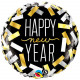 Шар из фольги HNY Конфетти на черном