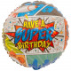Шар из фольги HAVE A SUPER BIRTHDAY Комиксы
