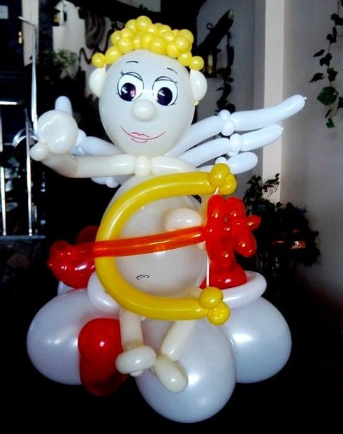Фигура из шаров Купидончик