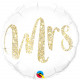 Шар из фольги MRS Глиттер золото