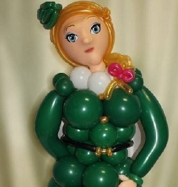 Фигура из шаров Солдатша