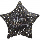 Шар из фольги HB Sparkling Birthd Звезда