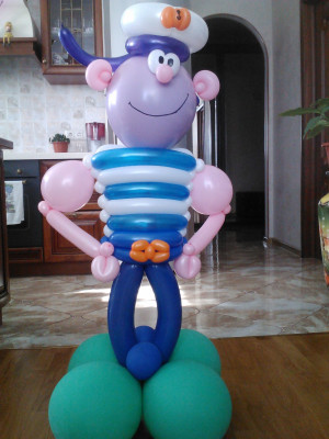 Фигура из шаров ВДВешник