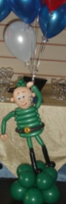 Фигура из шаров С праздником, солдат!