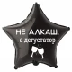 Шар из фольги Не алкаш, а дегустатор