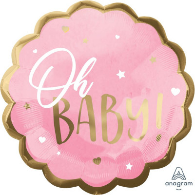 Шар из фольги Oh Baby девочка