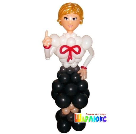 Фигура из шаров Учительница