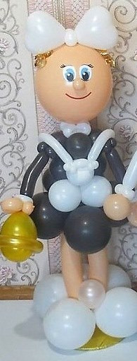 Фигура из шаров Первоклассница