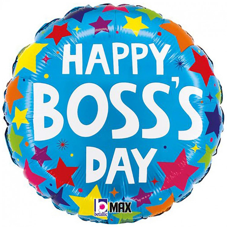 Шар из фольги Boss's Day звезды
