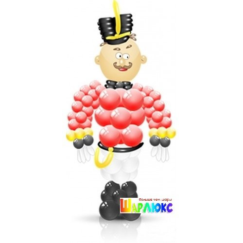 Фигура из шаров Гусар