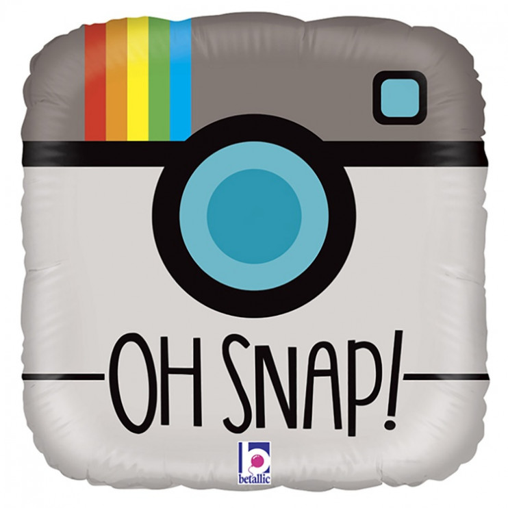 Шар из фольги OH SNAP! Фотоаппарат