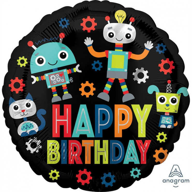 Шар из фольги HB Роботы