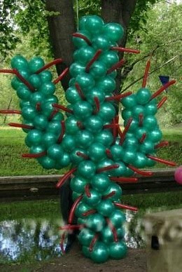 Фигура из шаров Кактус