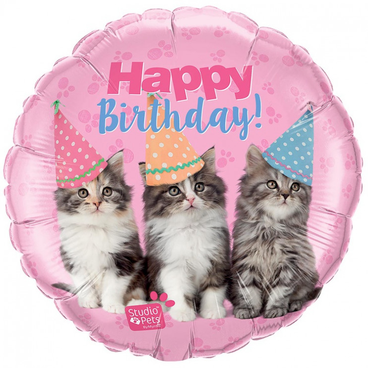 Шар из фольги HB Котята
