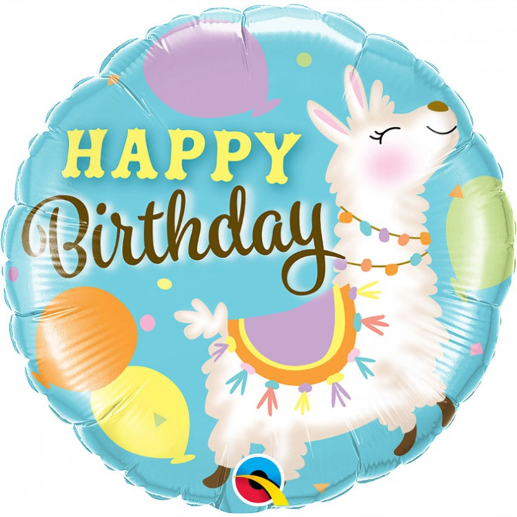Шар из фольги HB Лама