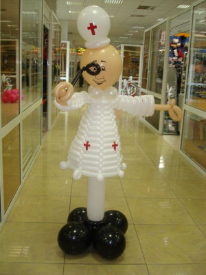 Фигура из шаров Ай болит