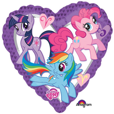 Шар из фольги My Little Pony сердце