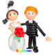 Фигуры из шаров Новобрачные